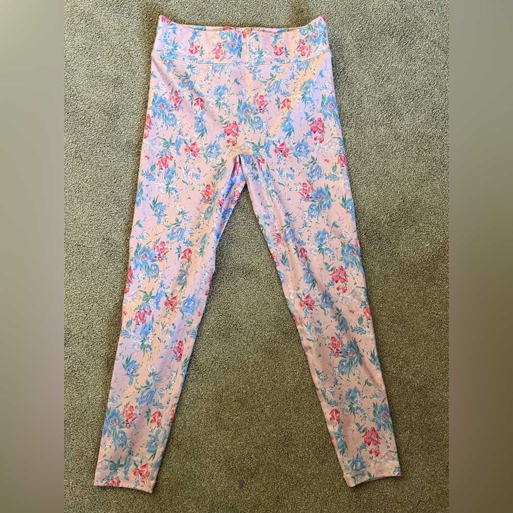 LoveShackFancy X Bandier Floral Leggings